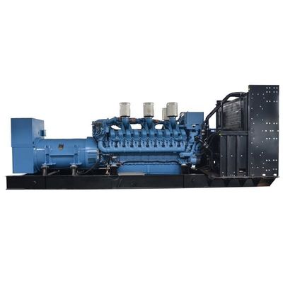 MTU-motor 12V2000G25 Stil dieselgenerator 550KW 690KVA voor stroomvoorziening