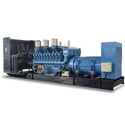 2400KW 3100KVA met MTU 3-fase motor 20V4000G63L diesel generator 380V en Low Noise
